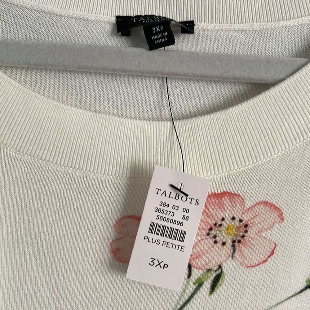 Talbots jersey top 3XP - Picture 2 of 5